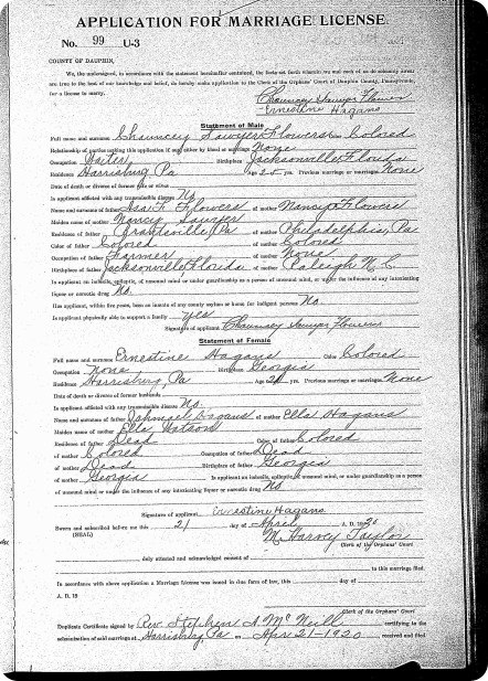 Marriage Record